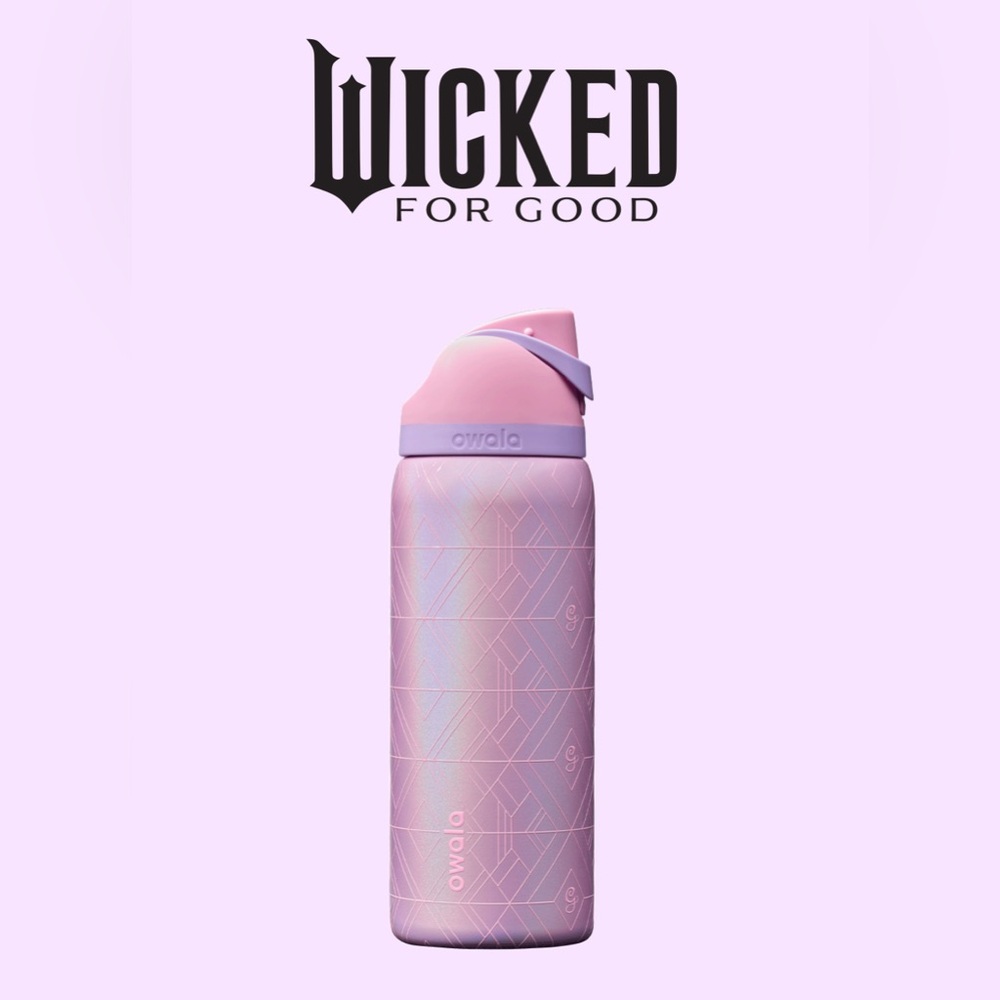 Owala Wicked Glinda 32 Oz Water Bottle - Free Sip - NEW